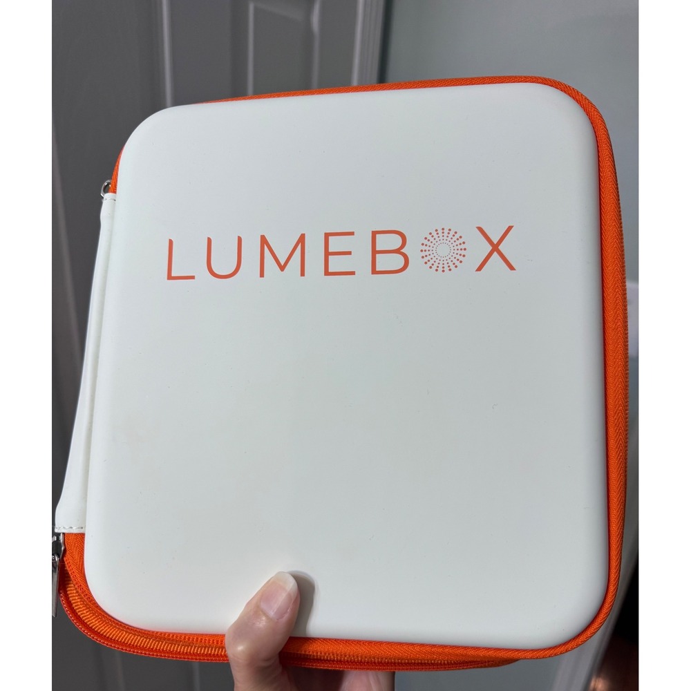 Lumebox Portable Handheld Red Light Therapy Device LB-001A with Case and Charger